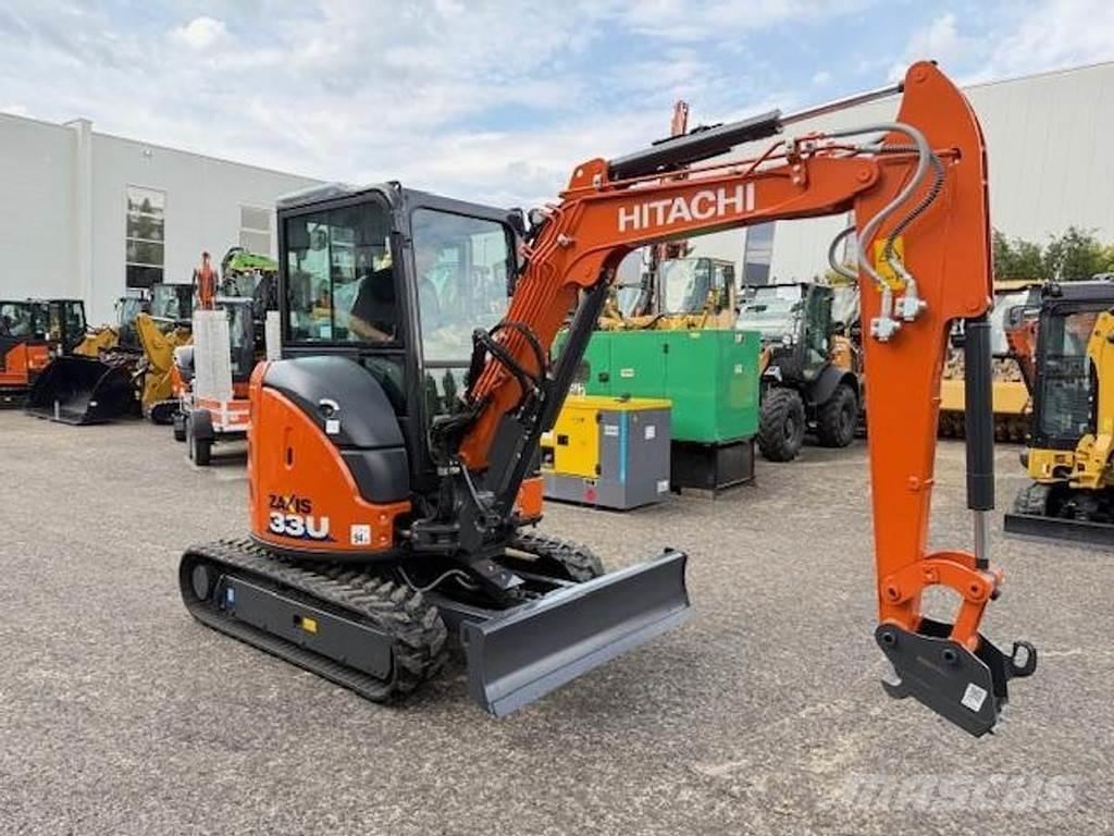 Hitachi ZX33U-6 ミニ油圧ショベル 7t以下（ミニユンボ・ミニディガー）