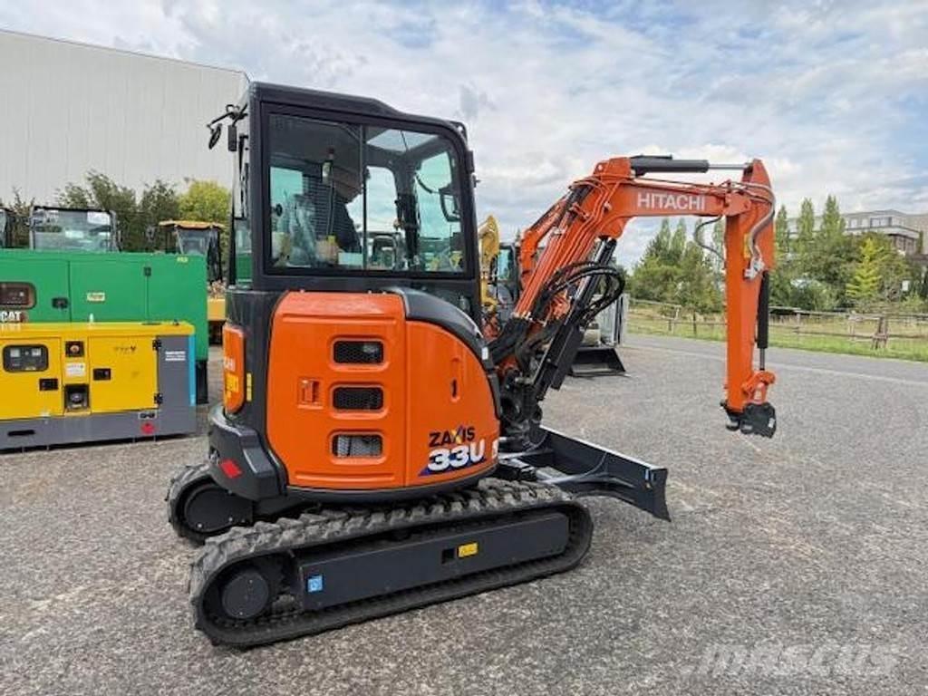 Hitachi ZX33U-6 ミニ油圧ショベル 7t以下（ミニユンボ・ミニディガー）