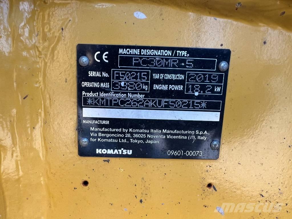 Komatsu PC 30 MR-5 ミニ油圧ショベル 7t以下（ミニユンボ・ミニディガー）