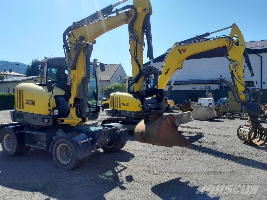 Wacker Neuson EW 65 ホイール式油圧ショベル（パワーショベル・ユンボ・バックホー）