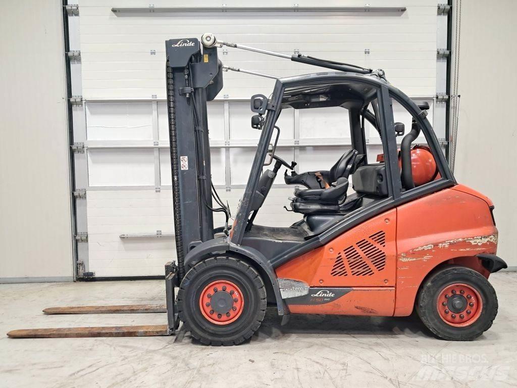 Linde H50T-02 LPGフォークリフト