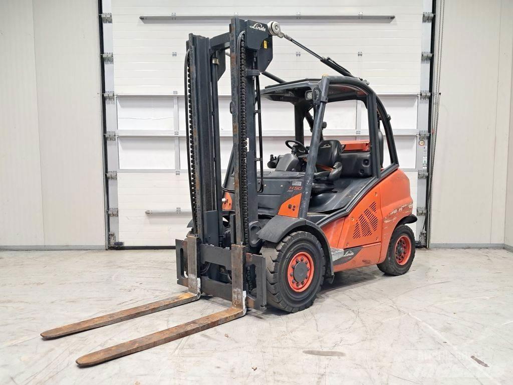 Linde H50T-02 LPGフォークリフト