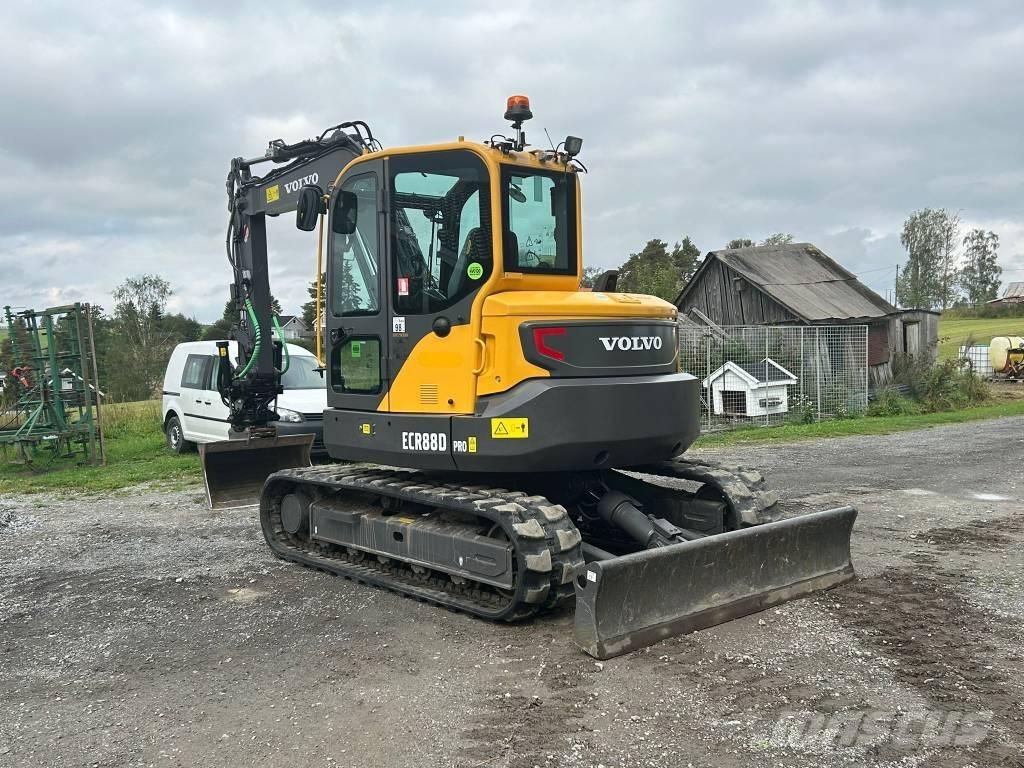 Volvo ECR 88 D PRO 中型油圧ショベル 7ｔ-12ｔ（ユンボ・パワーショベル・バックホー）