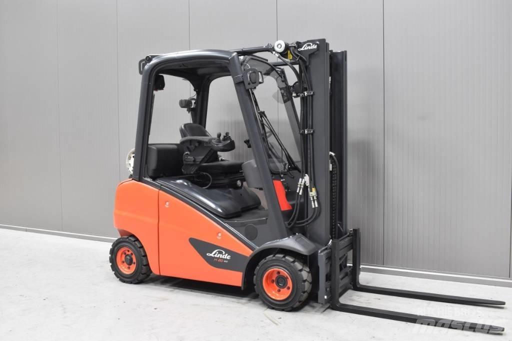 Linde H 20 T - 01 LPGフォークリフト