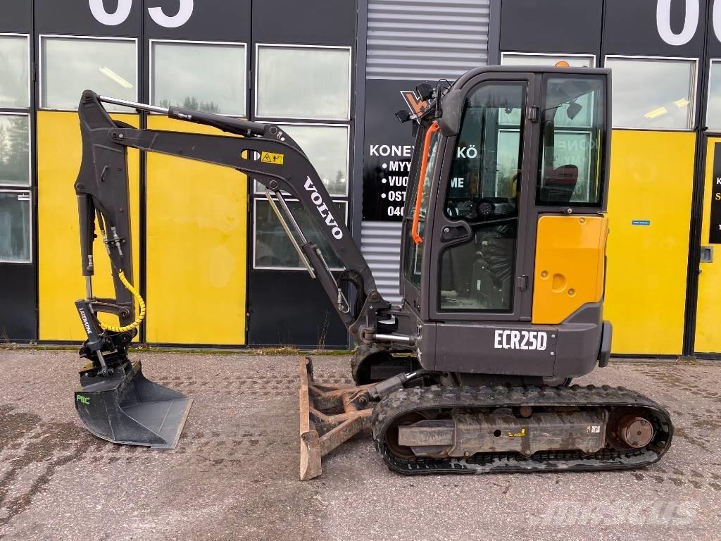 Volvo ECR 25 D ミニ油圧ショベル 7t以下（ミニユンボ・ミニディガー）