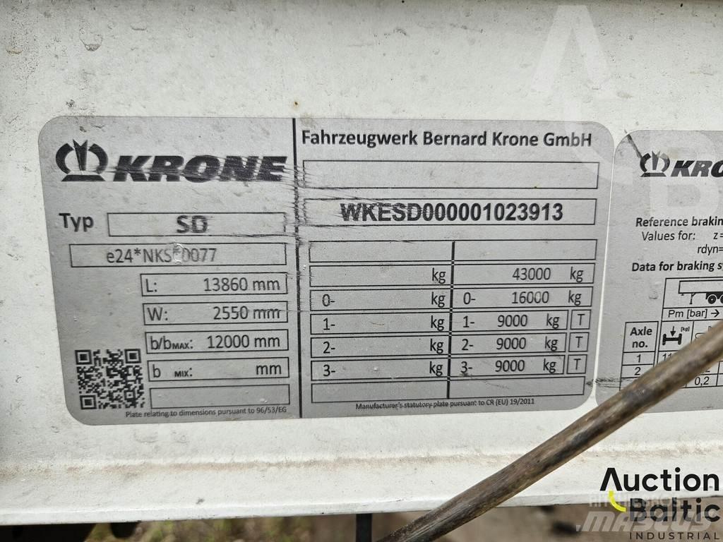 Krone SK 3855 カーテンサイダー