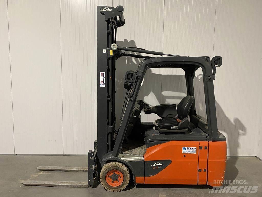 Linde E16L-02 バッテリーフォークリフト