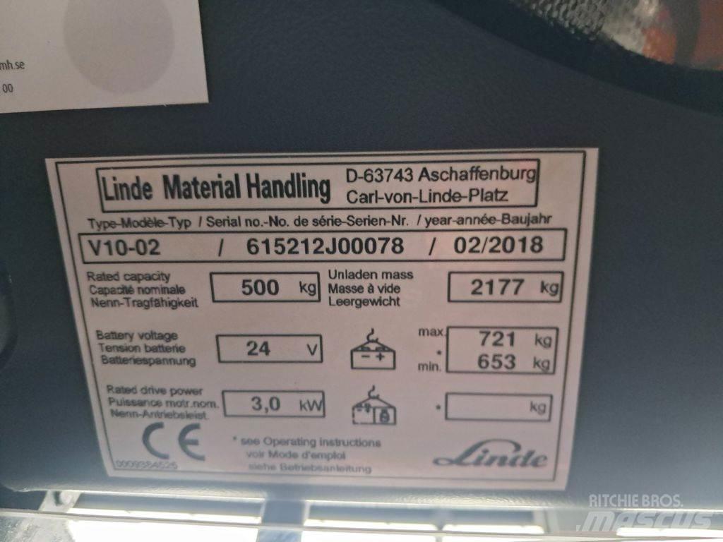 Linde V10-02 低型オーダーピッカー