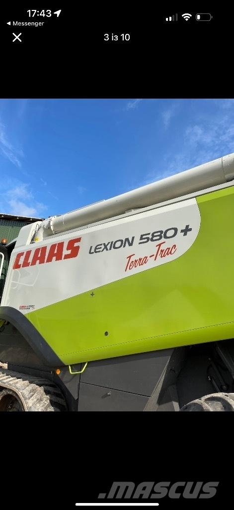 CLAAS Lexion 580 TT コンバイン