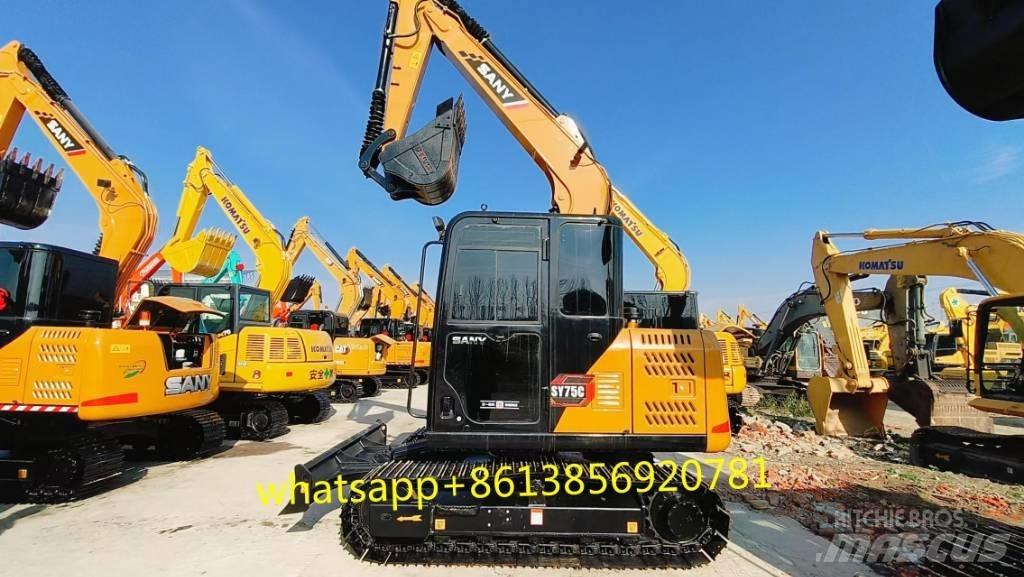 Sany SY 75 C 大型油圧ショベル12t以上（パワーショベル・ユンボ）