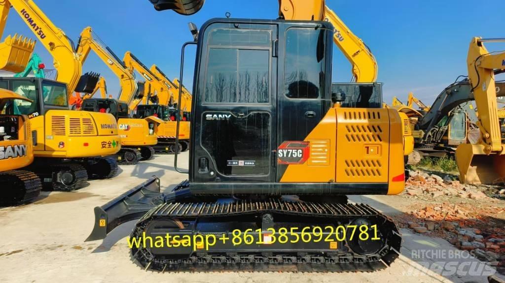 Sany SY 75 C 大型油圧ショベル12t以上（パワーショベル・ユンボ）
