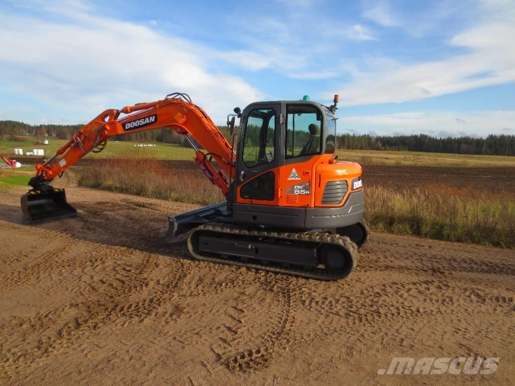 Doosan DX 85 R 中型油圧ショベル 7ｔ-12ｔ（ユンボ・パワーショベル・バックホー）