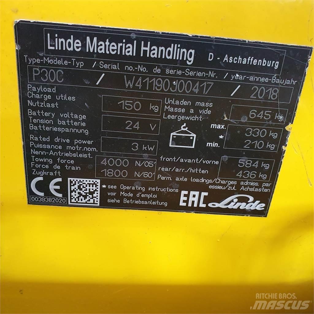 Linde P30C トーイングトラック