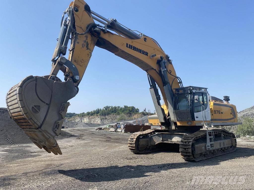 Liebherr R 976 HD 大型油圧ショベル12t以上（パワーショベル・ユンボ）