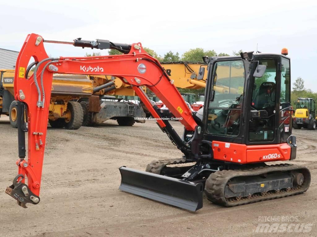 Kubota KX 060-5 ミニ油圧ショベル 7t以下（ミニユンボ・ミニディガー）