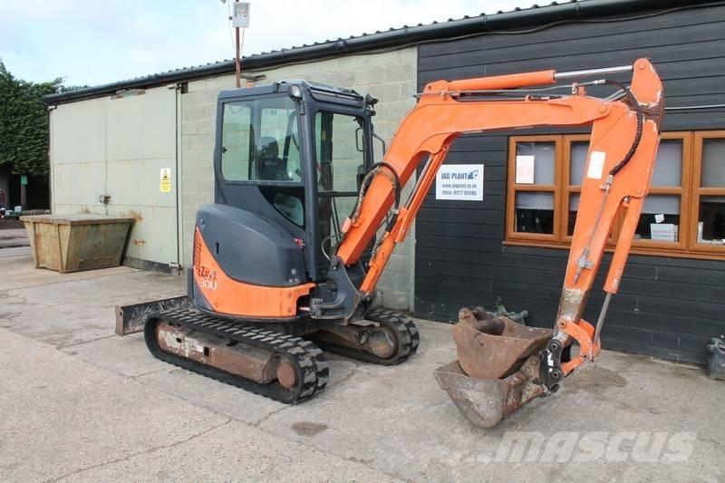 Hitachi ZX 30 U ミニ油圧ショベル 7t以下（ミニユンボ・ミニディガー）
