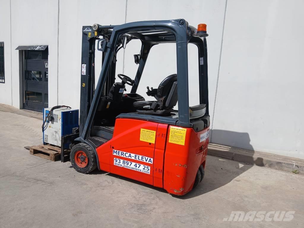 Linde E16H-01 バッテリーフォークリフト