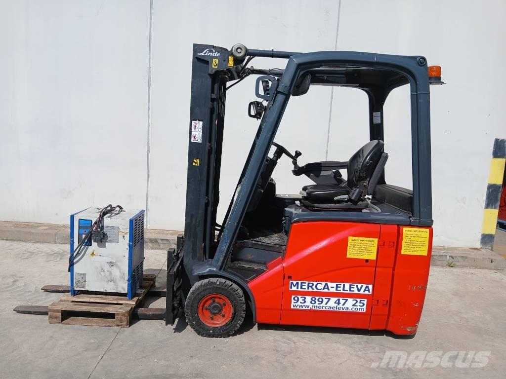 Linde E16H-01 バッテリーフォークリフト