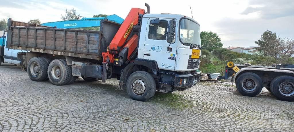 MAN 26.364 クレーントラック、ユニック車