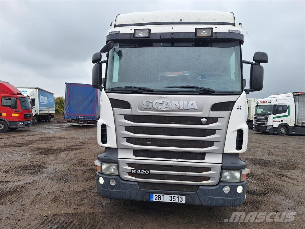Scania R 420 中古トラクターヘッド | トレーラーヘッド