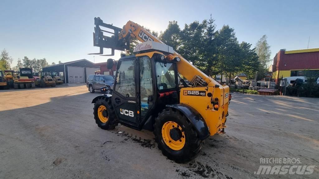 JCB 525-60 Hi-Viz テレスコピックホイールローダー
