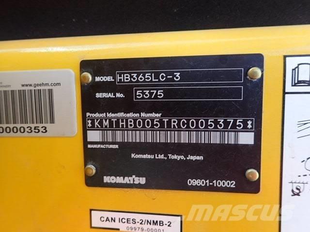 Komatsu HB 365LC-3 大型油圧ショベル12t以上（パワーショベル・ユンボ）