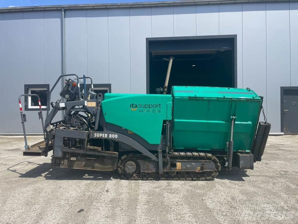 Vögele Super 800 アスファルトフィニッシャ