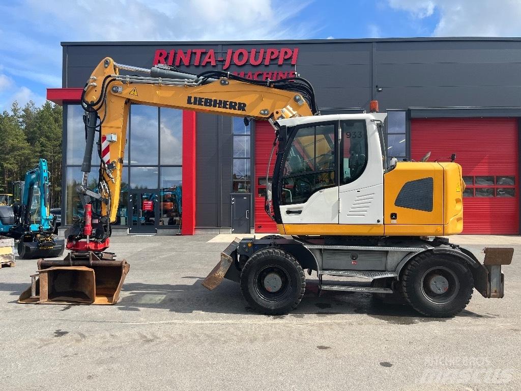 Liebherr A 918 Comp ホイール式油圧ショベル（パワーショベル・ユンボ・バックホー）