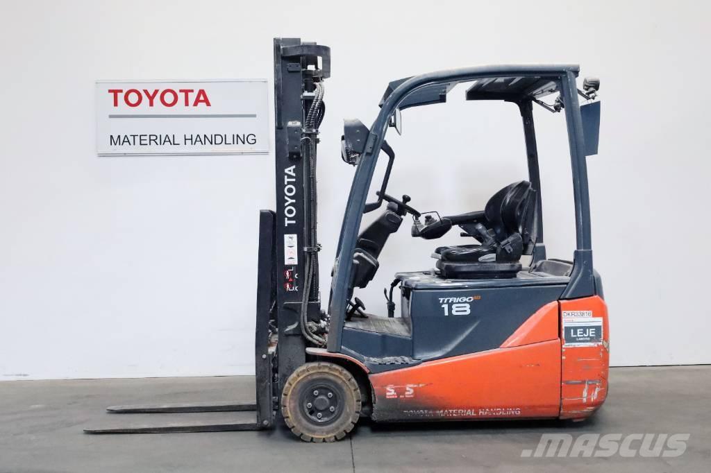 Toyota 8FBE18T バッテリーフォークリフト
