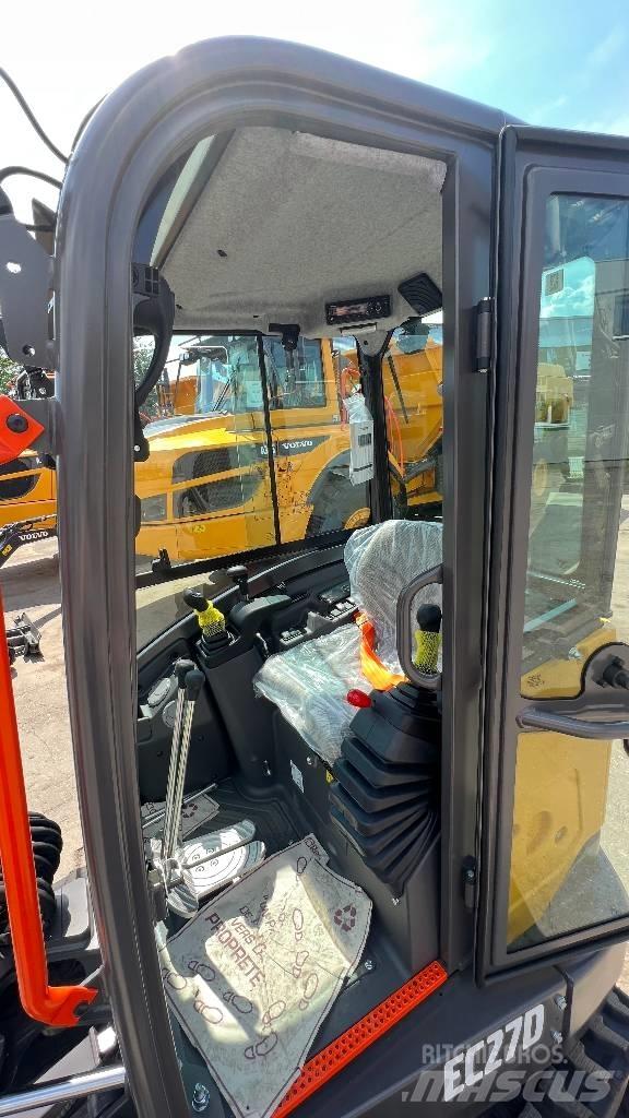 Volvo EC 27 D ミニ油圧ショベル 7t以下（ミニユンボ・ミニディガー）