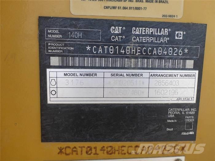 CAT 140 H モーターグレーダー