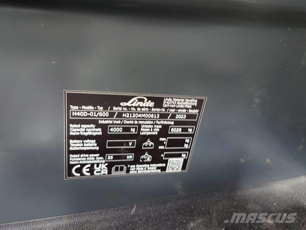 Linde H 40 D ディーゼル・軽油