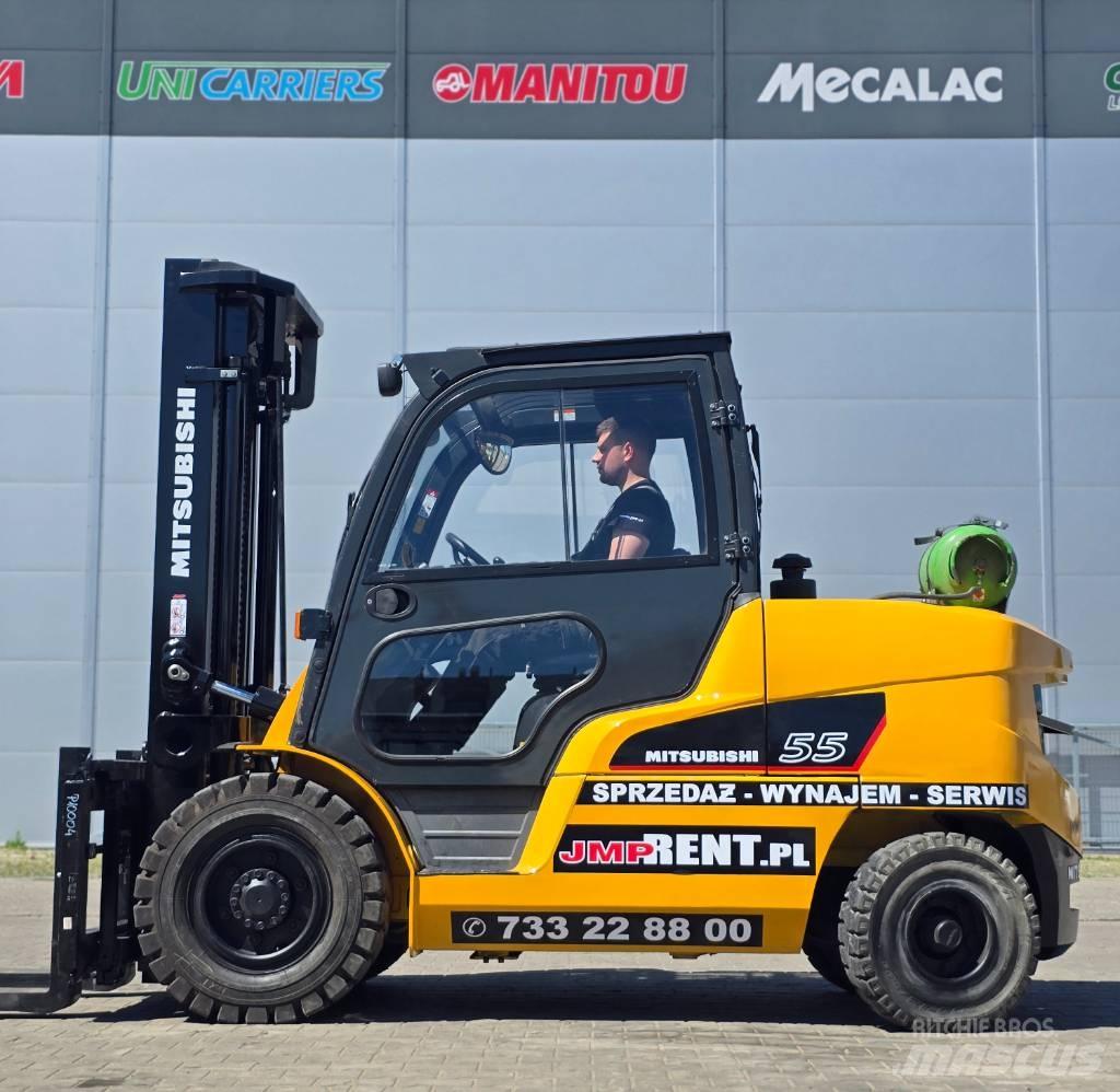 Mitsubishi FG 55 NT LPGフォークリフト