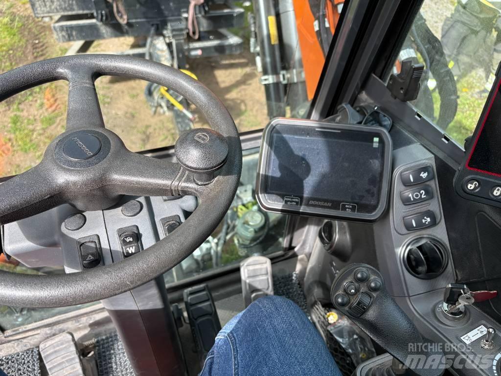 Develon DX 100 W-7 ホイール式油圧ショベル（パワーショベル・ユンボ・バックホー）