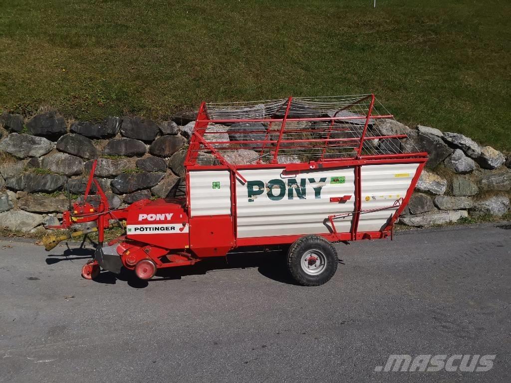 Pöttinger Pony 1 セルフローディングトレーラー