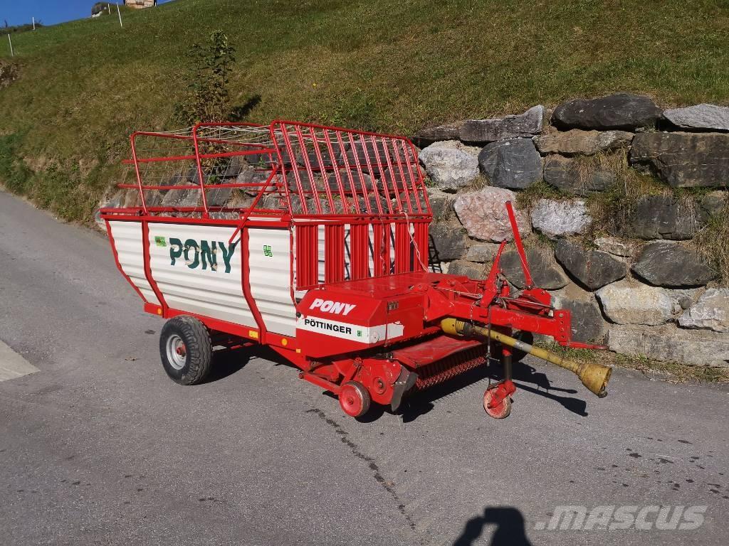 Pöttinger Pony 1 セルフローディングトレーラー