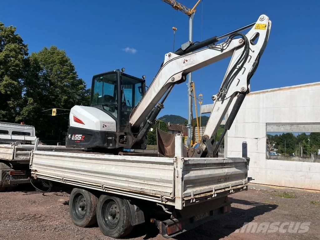 Bobcat E 55z ミニ油圧ショベル 7t以下（ミニユンボ・ミニディガー）