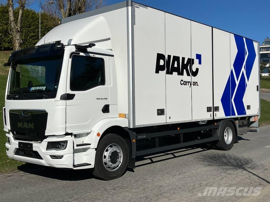 MAN TGM 18.290 ボックスボディー、ウイング、箱車