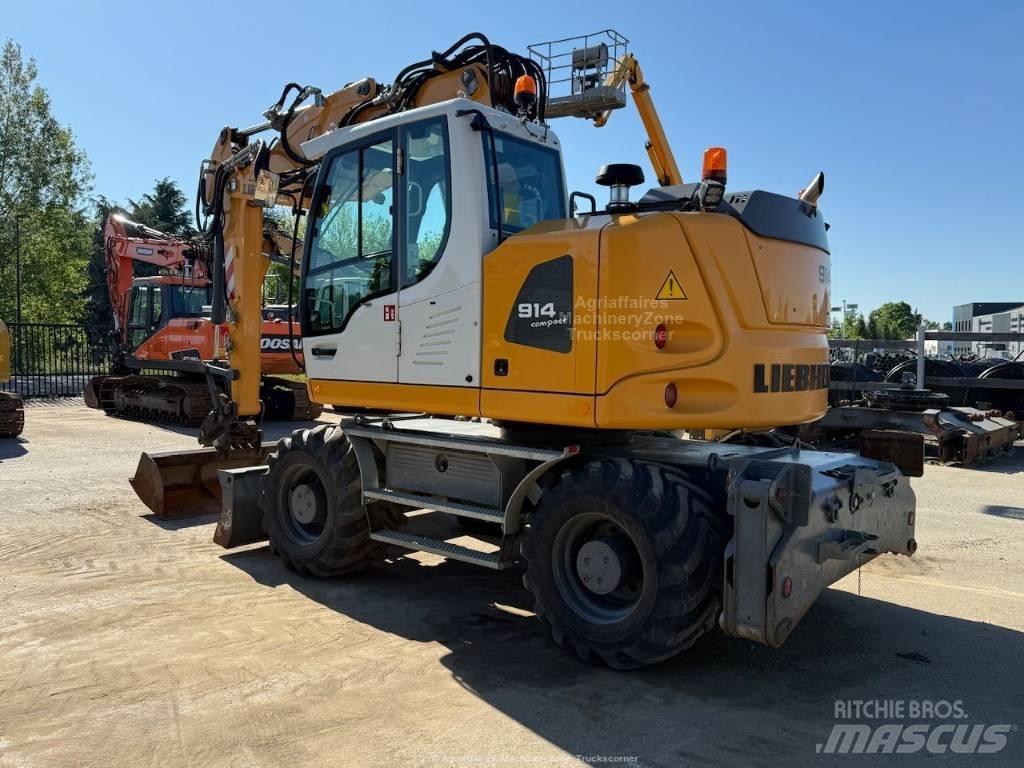 Liebherr A 914 ホイール式油圧ショベル（パワーショベル・ユンボ・バックホー）