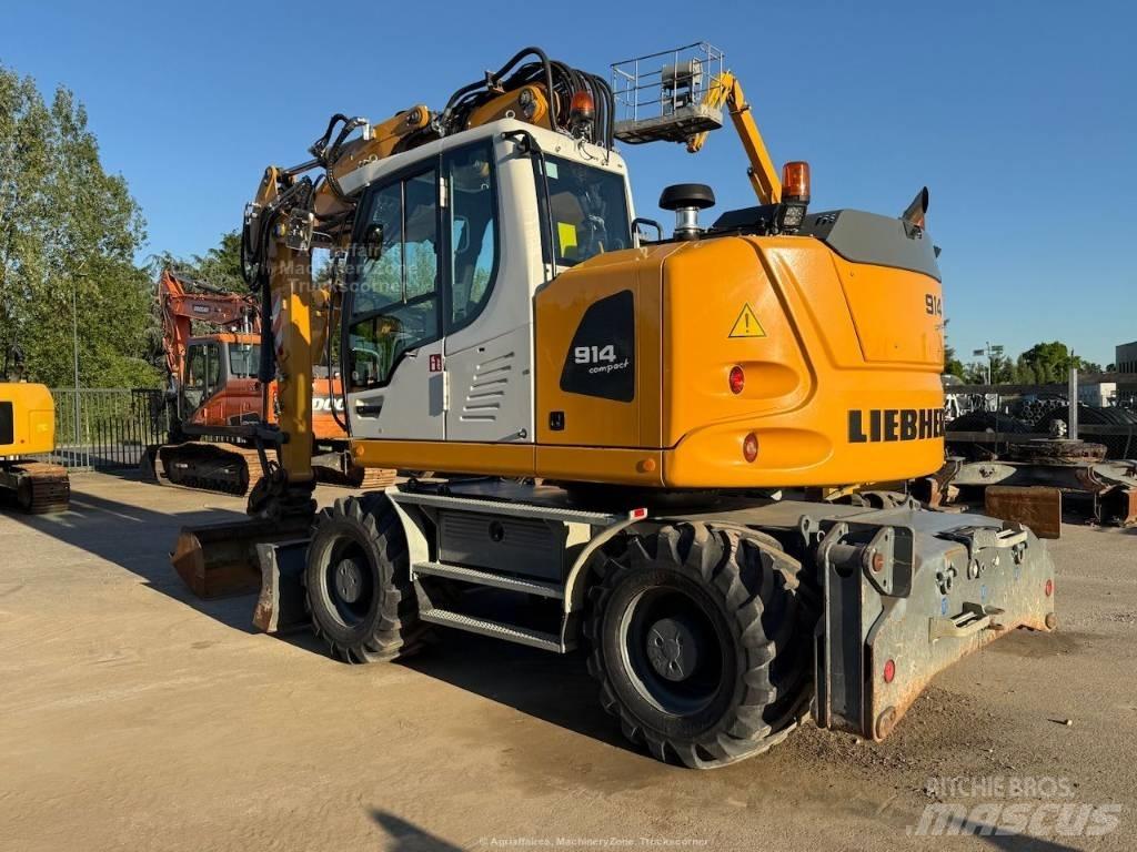 Liebherr A 914 ホイール式油圧ショベル（パワーショベル・ユンボ・バックホー）
