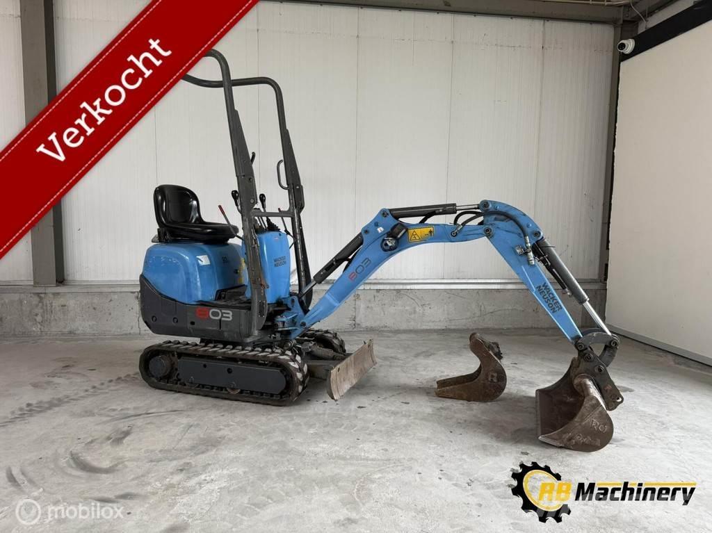 Wacker Neuson 803 ミニ油圧ショベル 7t以下（ミニユンボ・ミニディガー）