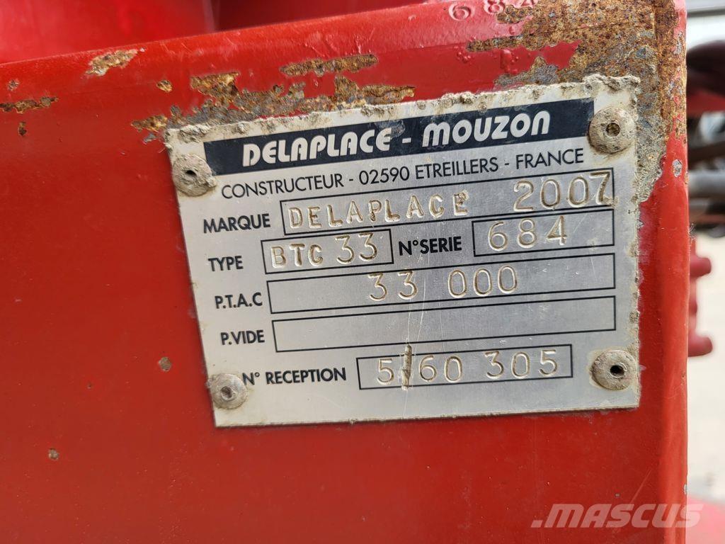 Delaplace 33 ton ダンプトレーラー