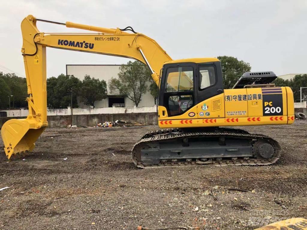 Komatsu pc200-7 大型油圧ショベル12t以上（パワーショベル・ユンボ）