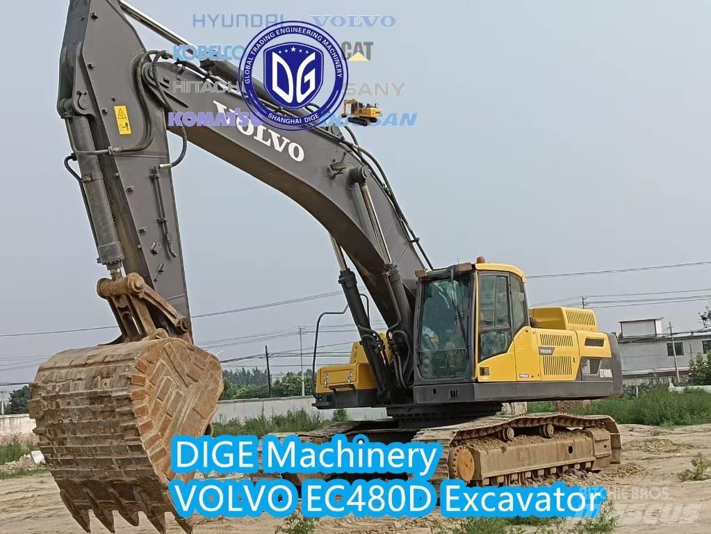 Volvo EC 480 D 大型油圧ショベル12t以上（パワーショベル・ユンボ）