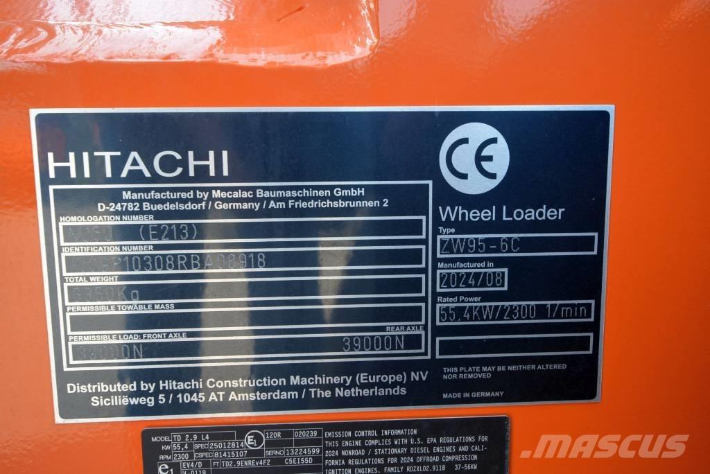 Hitachi ZW 95-6 C ホイールローダー・タイヤショベル