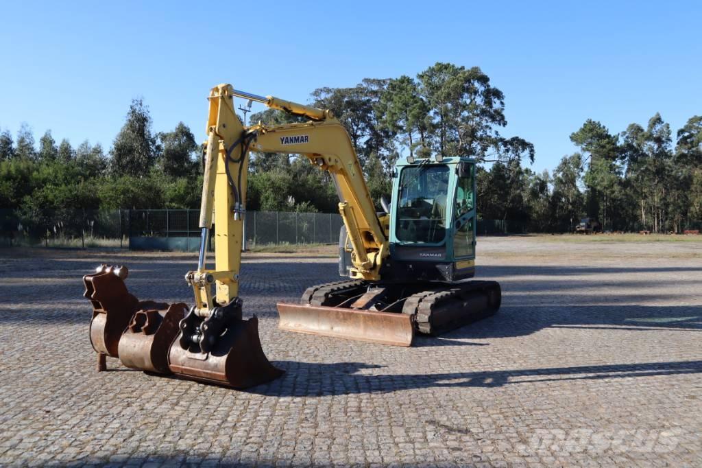 Yanmar Vio 80-1A 中型油圧ショベル 7ｔ-12ｔ（ユンボ・パワーショベル・バックホー）