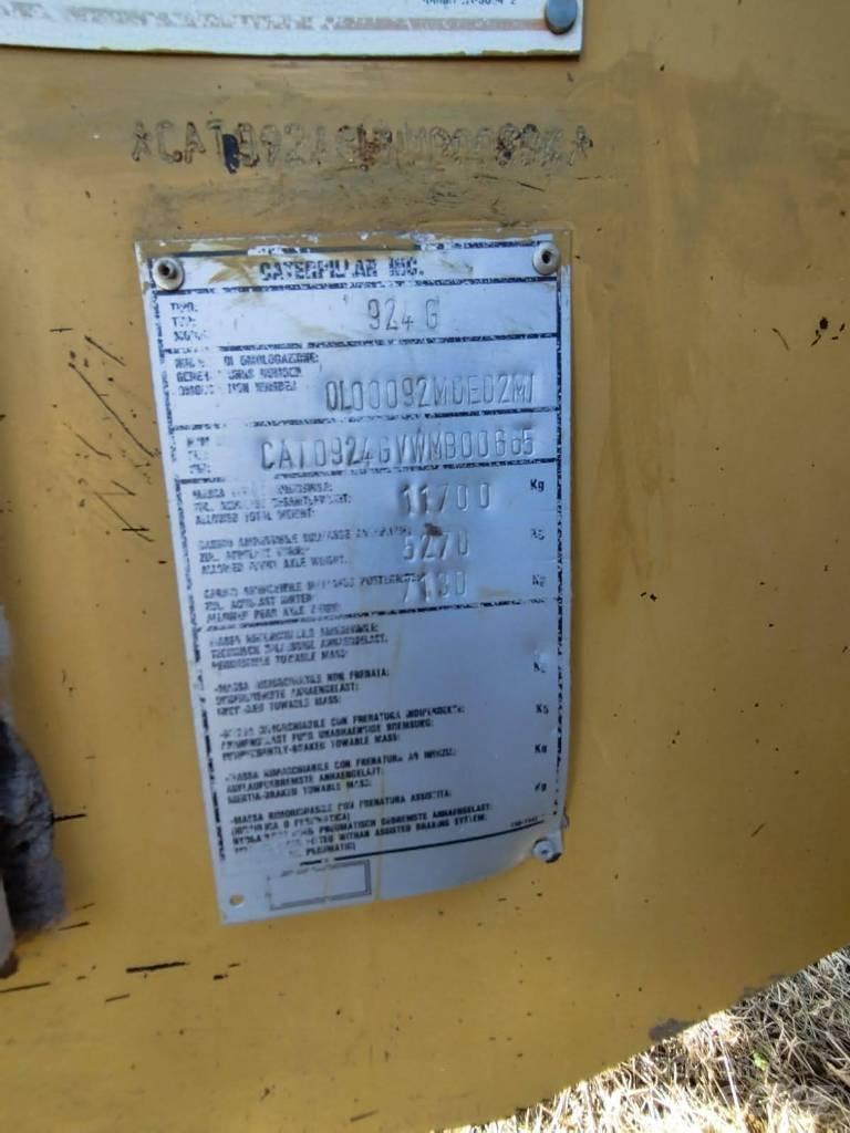 CAT 924 G ホイールローダー・タイヤショベル