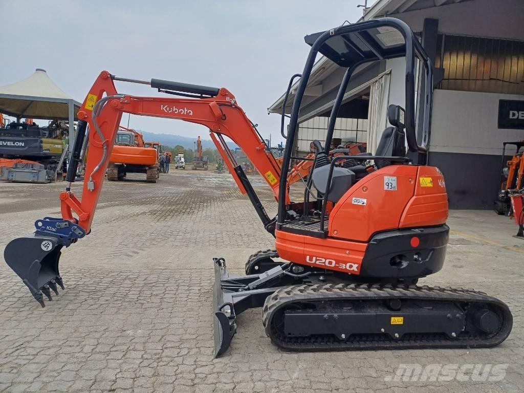 Kubota U 20-3 ミニ油圧ショベル 7t以下（ミニユンボ・ミニディガー）