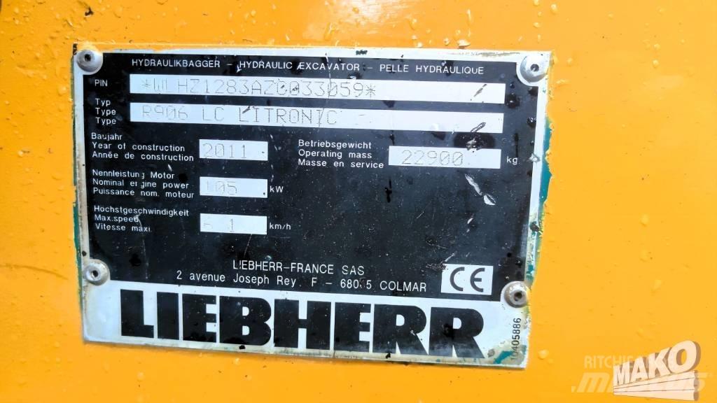Liebherr R 906 LC 大型油圧ショベル12t以上（パワーショベル・ユンボ）