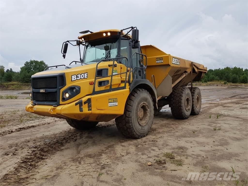 Bell B30 E アーティキュレート式ダンプトラック